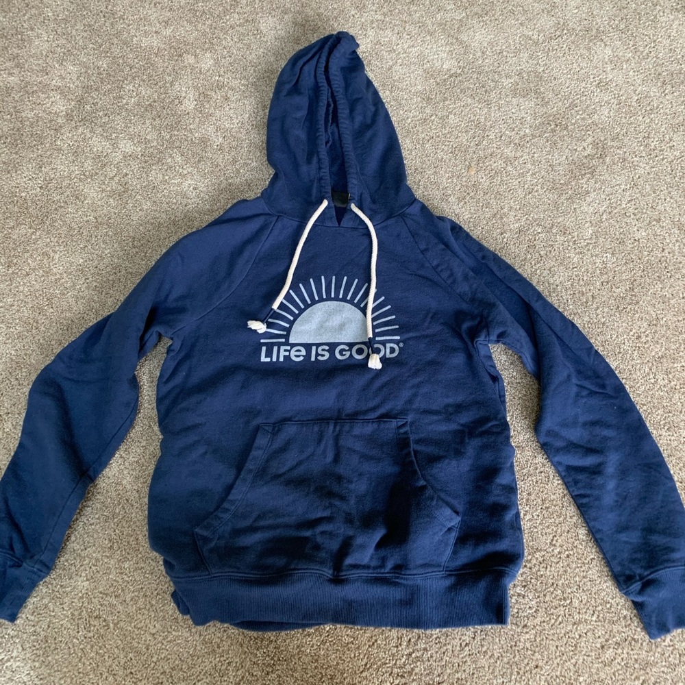 Blue Life is Good sweatshirt